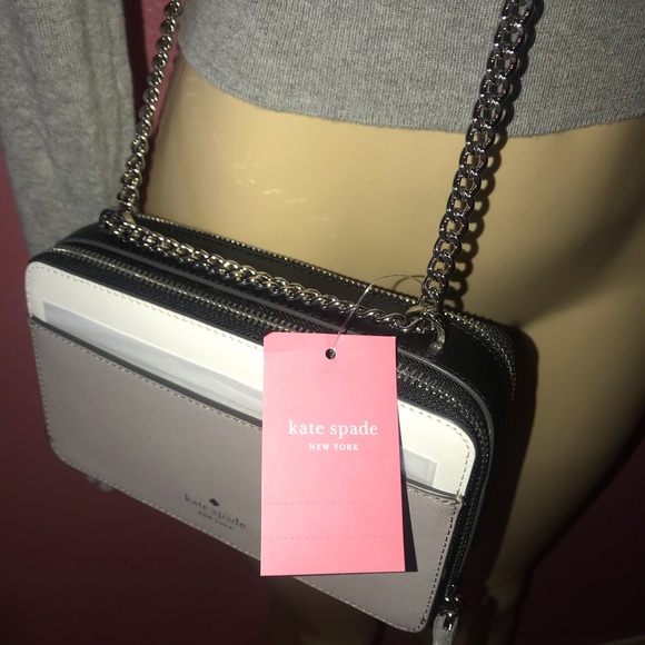 Kate Spade Adel Double Zip Crossbody - Picture 4 of 8